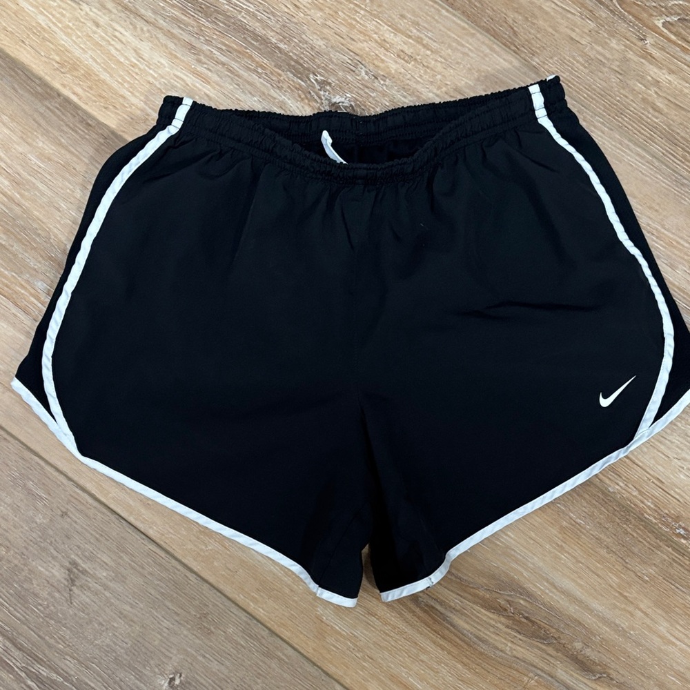 Nike Youth XL Black and White Athletic Shorts